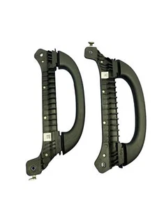 2011 - 2024 DODGE DURANGO OEM RIGHT & LEFT B PILLAR GRAB HANDLE SET (2) | BLACK - Picture 1 of 19