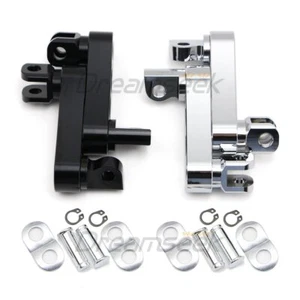 Footpegs Extension Male Mount for Harley Dyna Sportster Highway Footrest Bracket - Picture 1 of 7