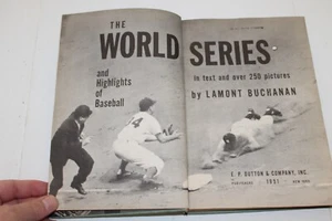 The World Series and Highlights of Baseball - 1951 hc book by Lamont Buchanan - Imagen 1 de 13