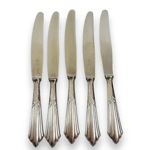 WMF Posate FAN Coltelli da tavola non arrugginiti 90 27 quantità di 5 Hollow Silverplate - Foto 1 di 10
