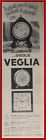 Pubblicità d'epoca Veglia Sveglie Tevere Appia Advertising Vintage alarm clocks