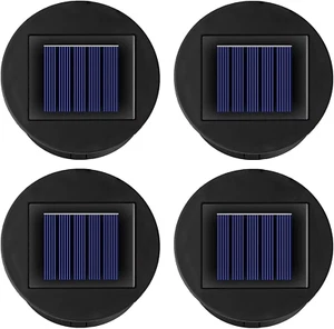 4 Pack Solar Lights Replacement Top, (Top Size 3.15 Inch, Bottom Size 2.76 Inch) - Picture 1 of 12