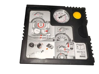 15-20 BMW M3 M4 F80 F82 F83 COMPRESOR DE AIRE DE EMERGENCIA BOMBA DE INFLADO DE NEUMÁTICOS OEM Foto 1 de 4