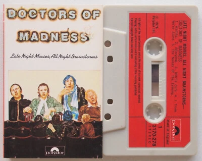 DOCTORS OF MADNESS - LATE NIGHT MOVIES (POLYDOR 3170278) 1976 UK CASSETTE TAPE - Image 1 of 4