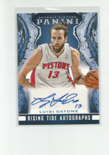 2013-14 PANINI RISING TIDE AUTOGRAPHS #48 LUIGI DATOME