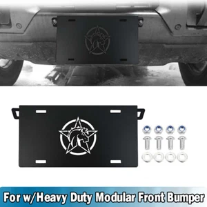 Soporte de matrícula delantero soporte de montaje marco compatible con Ford Bronco 2021-2022 - Imagen 1 de 7