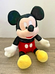 Disney Mickey Mouse Plush Money Coin BANK Complete w/ Stopper 9" Tall - Picture 1 of 7