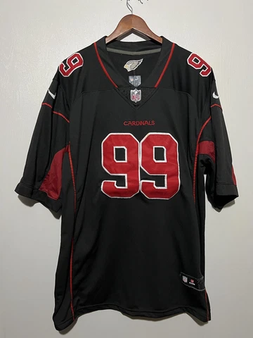 J.J. Watt Arizona Cardinals Nike Legend Jersey NFL Black Size 2XL 930 Cover
