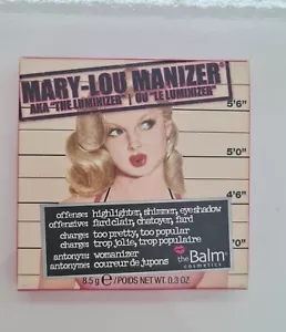 The Balm Mary-Lou Manizer Highlighter Puder Make-Up Powder Neu - Picture 1 of 4