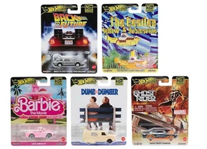 Hot Wheels 2025 Pop Culture H Case Set of 5 Cars - Picture 1 of 7