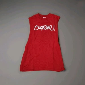 2016 Supreme Handstyle Tee 'Red' Size Small USA Made  - Picture 1 of 7