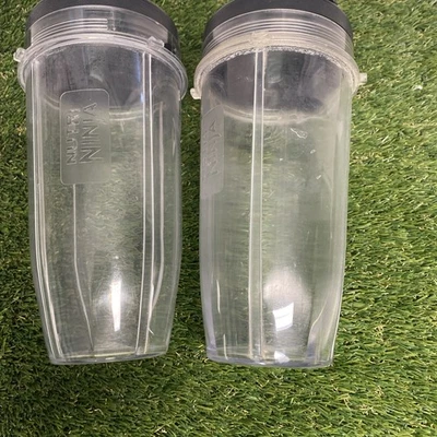 Ninja Auto IQ 2 Pack 16oz Replacement Blender Cups w/ Sip N Seal Lid - Image 1 of 4
