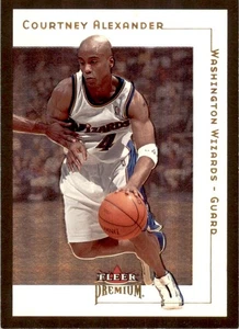 2001-02 Basketball Fleer Premium Courtney Alexander Washington Wizards #105 - Picture 1 of 2