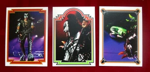 2018 Fantasm Media Kiss 3 Card Set Gene Simmons - Picture 1 of 2