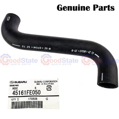 Genuine SUBARU Subaru Impreza 00-07 WRX STi Upper Top Radiator Hose - Image 1 of 2