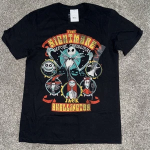 Neu mit Etikett Disney The Nightmare Before Christmas Jack Skellington T-Shirt Shirt für Herren Gr. S - Bild 1 von 1