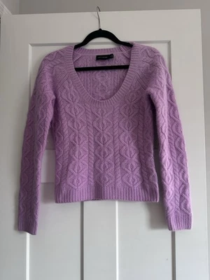 Suéter The Limited Rosa Talla Mediana Angora Cabello de Conejo y Mezcla de Lana de Cordero Foto 1 de 4