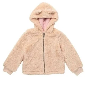 Chaqueta Harper Canyon Suave Imitación Piel Con Capucha Oreja de Oso Cremallera Completa Beige Vainila Talla 2 - Imagen 1 de 1