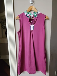 Tommy Bahama Golfkleid Tropical UV Schutz Tennis Strand Größe Large Neu mit Etikett Neu - Bild 1 von 7