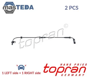 502 991 ABS WHEEL SPEED SENSOR PAIR FRONT TOPRAN 2PCS NEW OE REPLACEMENT - Picture 1 of 5