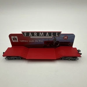 BACHMANN HAWTHORNE VILLAGE ESCALA HO IH MCCORMICK FARMALL PLATAFORMA - SIN CARGA - Imagen 1 de 11