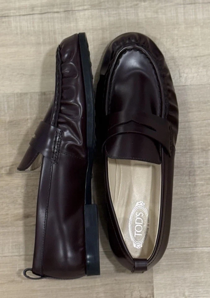 Mocasines TOD’S Penny en piel de becerro para mujer talla 37 1/2 Foto 1 de 3