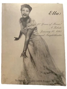 ella fitzgerald musical tribute program 60 years of music Glossy Photos - Picture 1 of 3