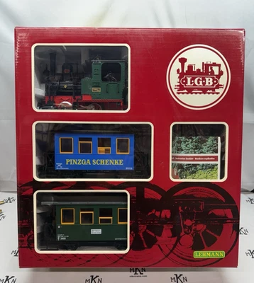 LGB 20520 PINZGA SCHENKE STARTER SET G Scale RARE Complete MINT New - Image 1 of 4