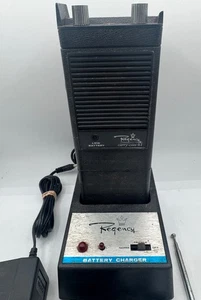 Vintage Regency Carry-Plus 81 CB Radio w/Mic & Charger - Powers On, As-Is - Picture 1 of 10