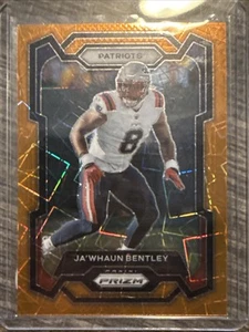 2023 Panini Prizm - Ja'whaun Bentley #202 Lazer Prizm - Picture 1 of 2