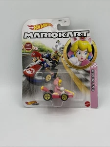 Hot Wheels Mario Kart CAT PEACH Standard Kart New Factory Sealed - Picture 1 of 5