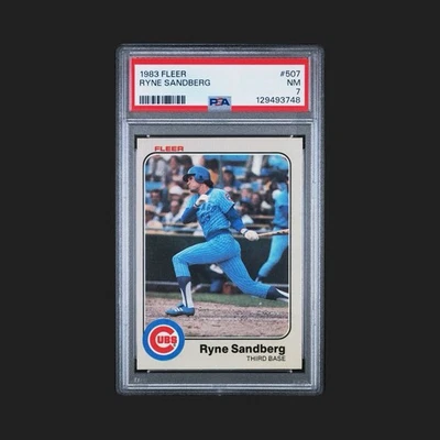 Fleer 1983 - Ryne Sandberg #507 (RC) Foto 1 de 3