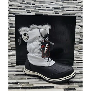 Bolsos Abril Blanco Botas de Invierno Para Mujer Talla 7 - Imagen 1 de 11