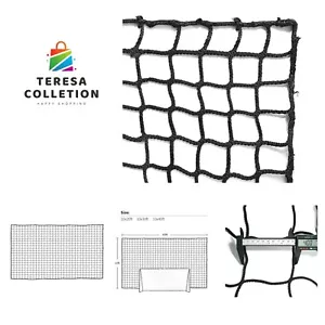 Soccer Backstop Net, Sports Practice Barrier Net, Soccer Ball Hitting Netting... - Picture 1 of 9