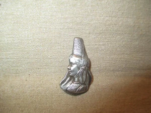 alte Silberschmuck Brosche? Lockenwickler Anfang 20. Jh. - Bild 1 von 4