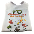 XL bib - from 70 you do not stain, you decorate bibs for adults funny