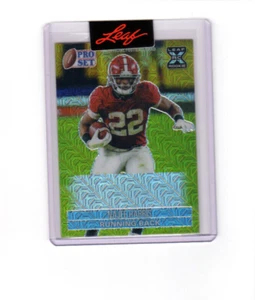 2021 Leaf Pro Set Metal Silver Mojo Pre Production Proof Najee Harris Rookie 1/1 - Picture 1 of 2