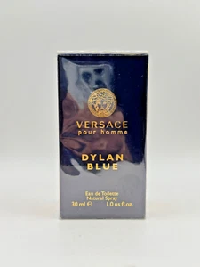 DYLAN BLUE BY VERSACE 30ML EDT SPRAY (NEW WITH BOX & SEALED) - Picture 1 of 3
