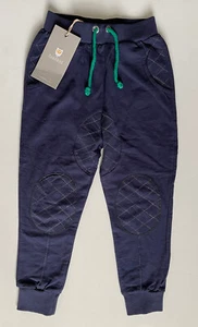 Hootkid Navy Sweatpants Quilted Size 4 Pants Get Your Hoot On - Picture 1 of 5