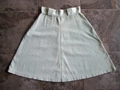 Falda Pana Bobbie Brooks Vintage 9 24 Cintura Pequeña Verde Como Nueva Línea A Hecha en EE. UU. Foto 1 de 4