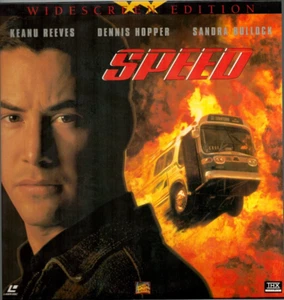 Speed - LaserDisc (1994) Widescreen, Classic 90s Laser disc Keanu Reeves - Picture 1 of 1