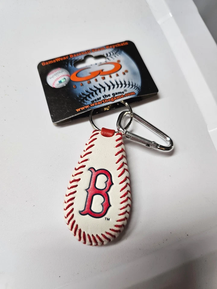 BOSTON RED SOX  BASEBALL KEY CHAIN KEYCHAIN NEW ITH TAG - Image 1 of 4