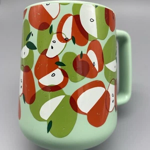 Starbucks Ceramic Apple Slices Teacher 14 Oz Coffee Mug Microwave -Dishwash-safe - Picture 1 of 16