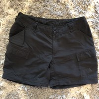 The North Face Womens Shorts Size 10 Gray