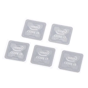 10th Generation Intel Core i9 i7 i5 i3 CPU Metal Sticker Laptop Logo Sticker - Afbeelding 1 van 16