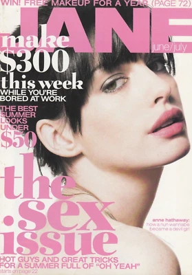 Magazine JANE June/July 2006 Anne Hathaway Hot Guys and Great Tricks Oh Yeah - Image 1 of 4