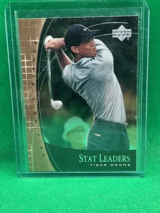 2001 Upper Deck Tiger Woods Stat Leaders #SL2 Card - Picture 1 of 2