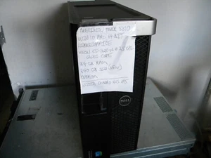 Dell 5810 Tower 3,40GHz 4C 24gb Neu 240GB SSD Win 10P Bestanden Komplett Diagnose - Bild 1 von 8