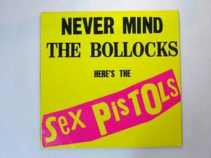 Sex Pistols: Never Mind The Bollocks 1982 German Pressing FEHLDRUCK LP - Bild 1 von 6