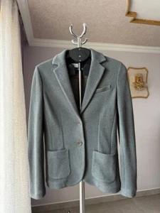 CIRCOLO 1901 WOOL POLYAMIDE BUTTON BLAZER JACKET WOMENS SIZE IT 44 UK 12 - Picture 1 of 15